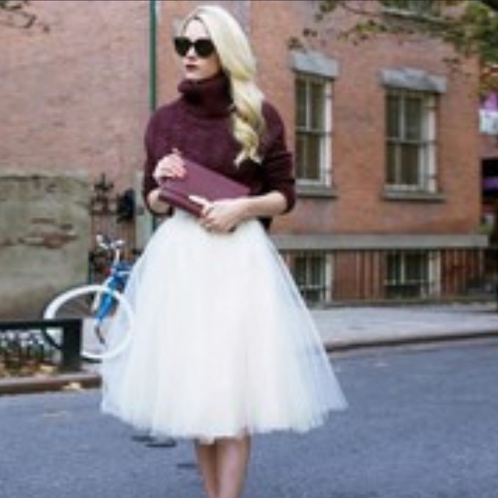 Ballet tulle tutu skirt